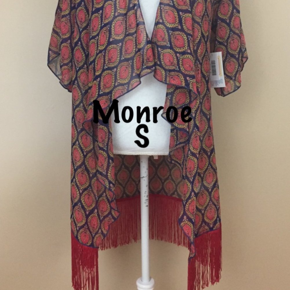 LuLaRoe Monroe Cover Up/Kimono brand new with tags